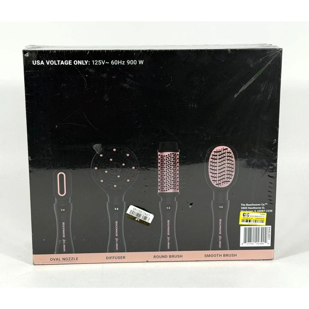 BEACHWAVER Co. Blowout Brush - Midnight Rose 4-IN-1 SET